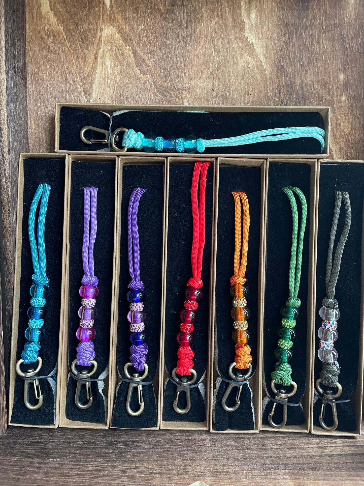 Beaded lanyard