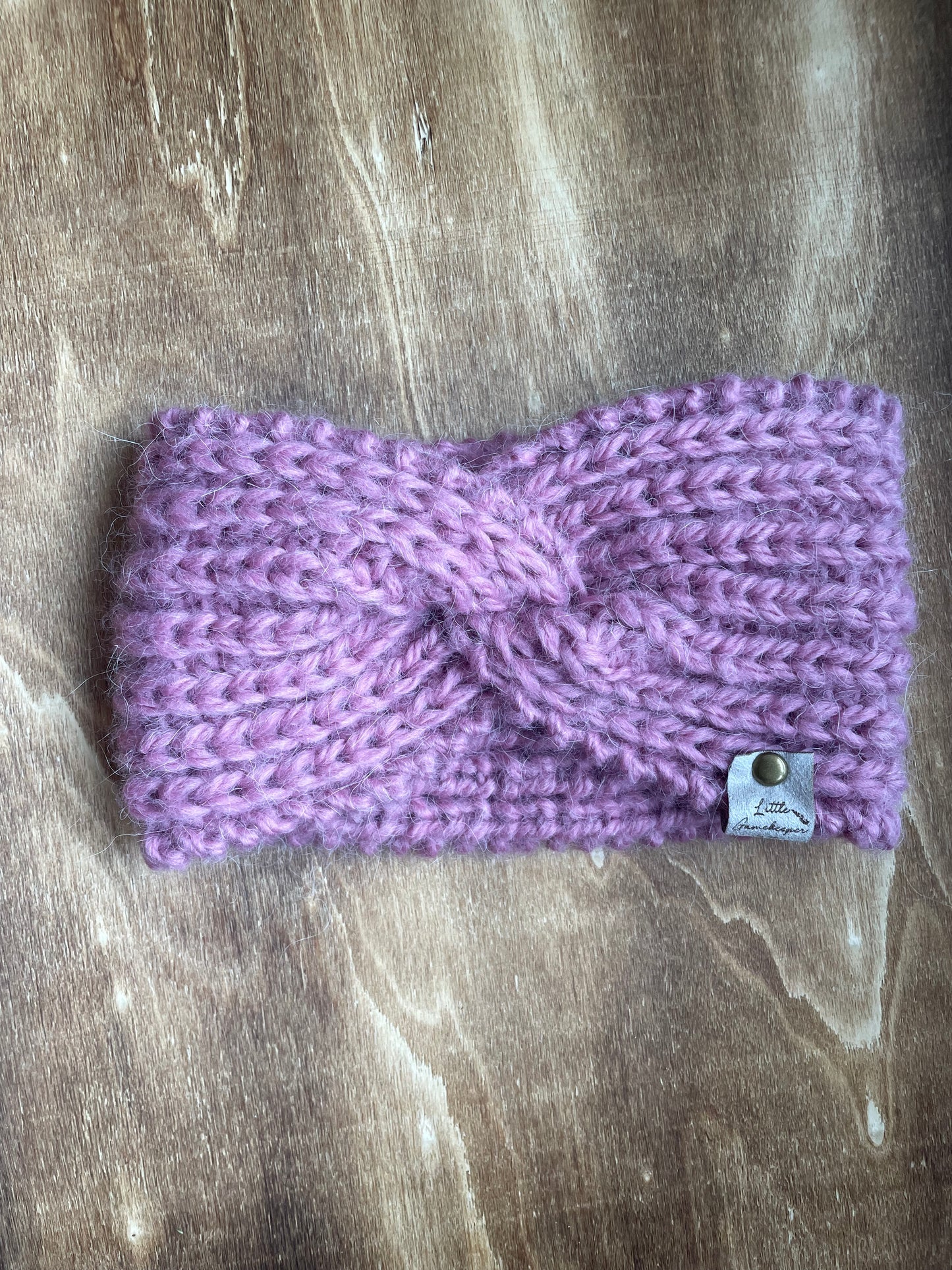 Kids knit headband