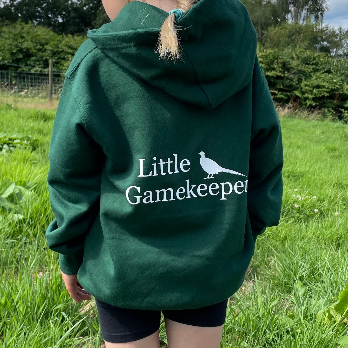 Little gamekeeper hoodie