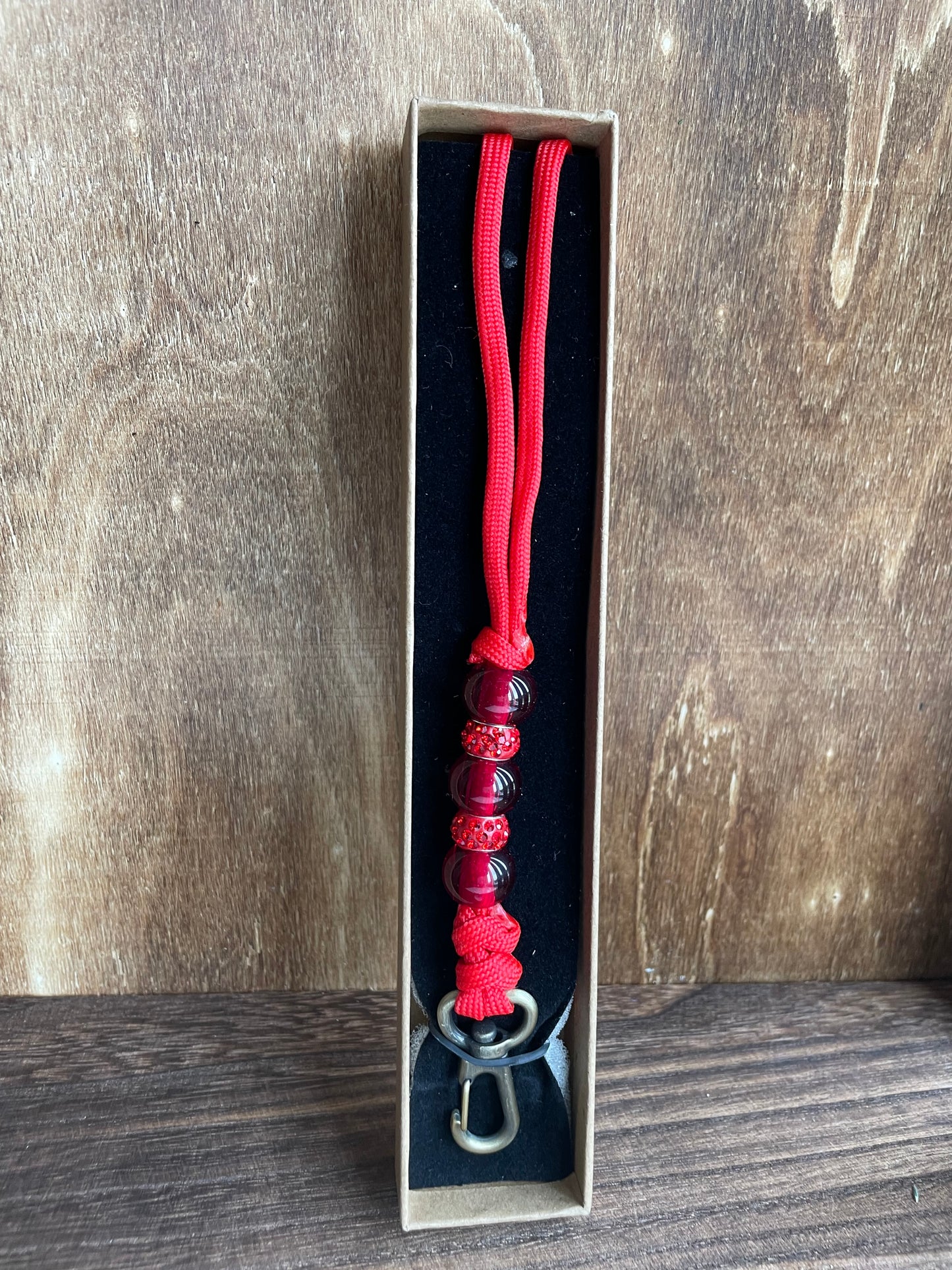 Beaded lanyard