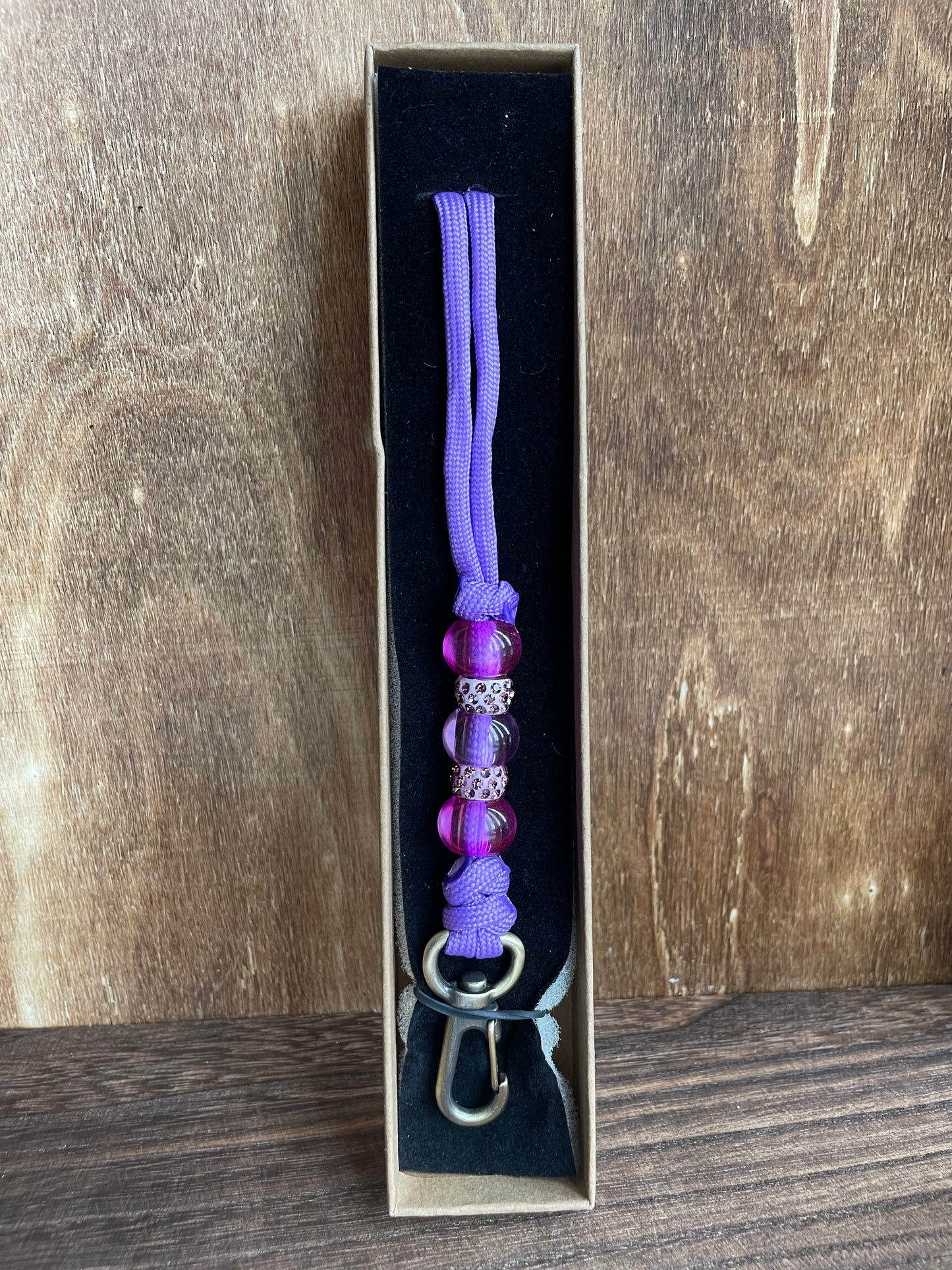 Beaded lanyard