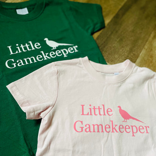 Little gamekeeper pheasant t-shirt