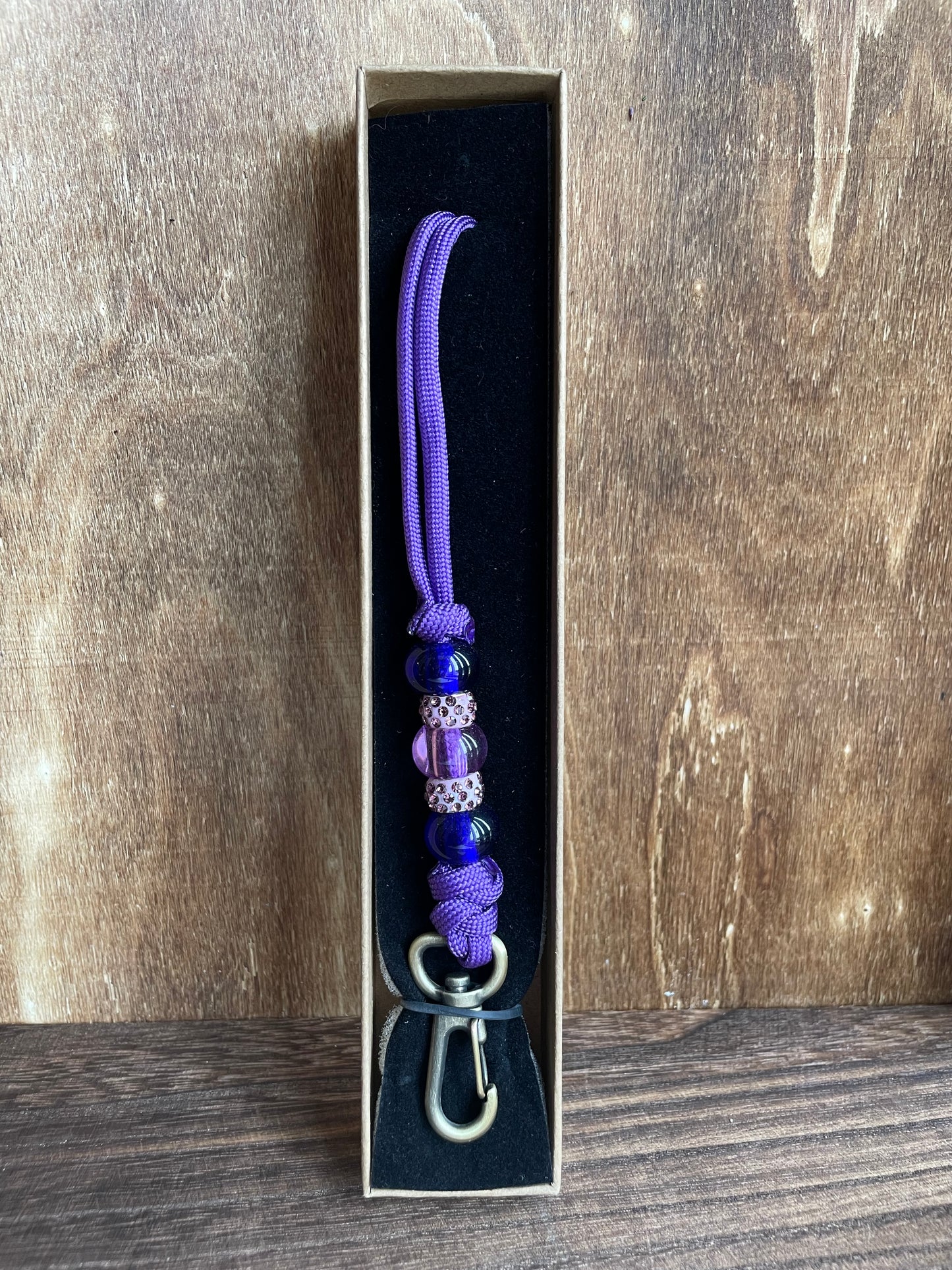 Beaded lanyard