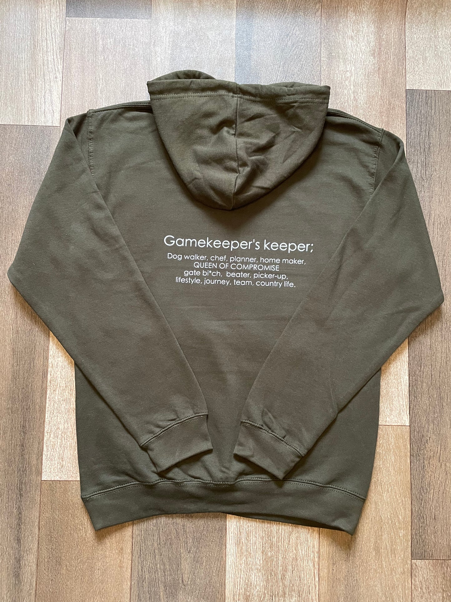 Gamekeeper's keeper hoodie