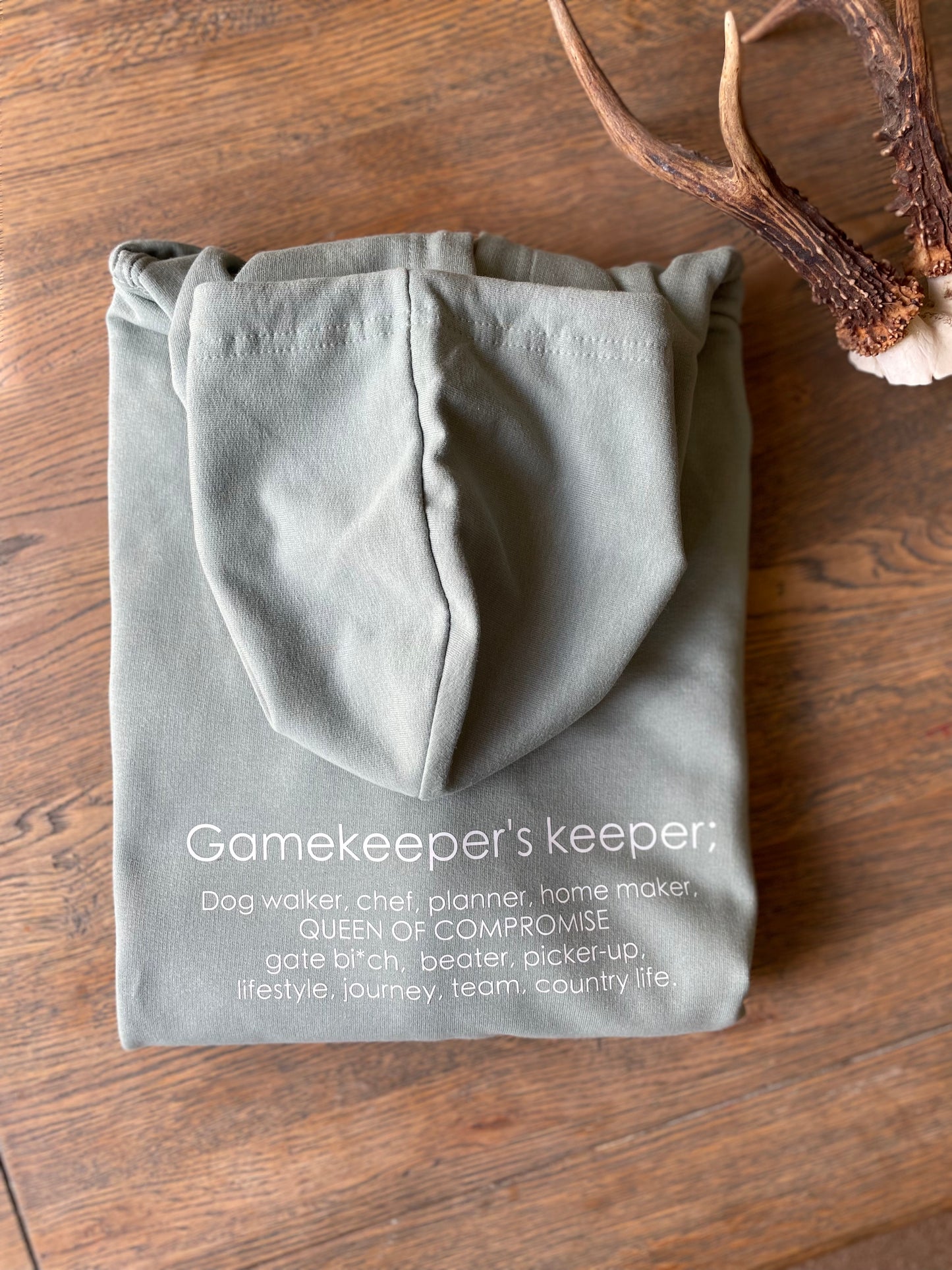 Gamekeeper's keeper hoodie