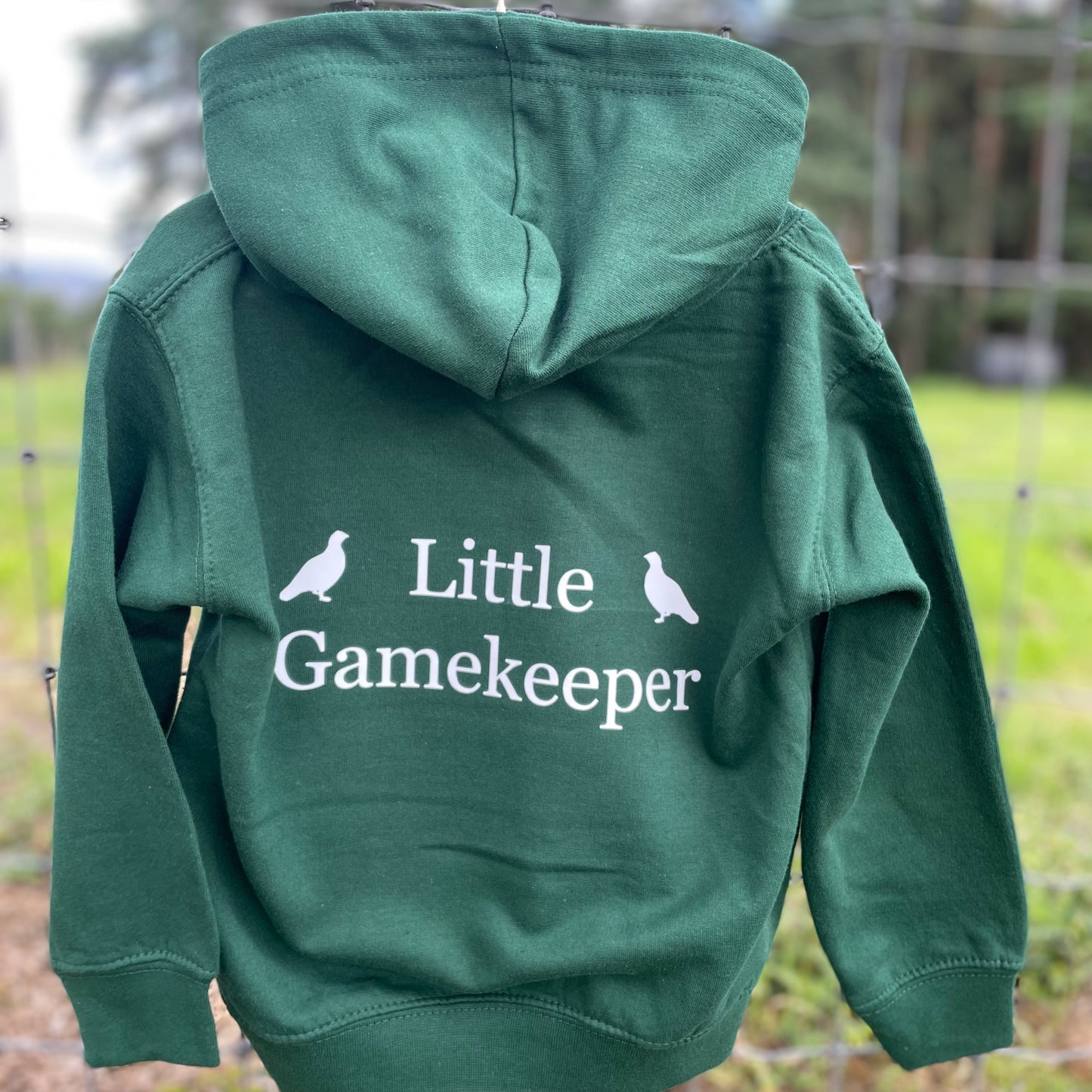 Little gamekeeper grouse hoodie